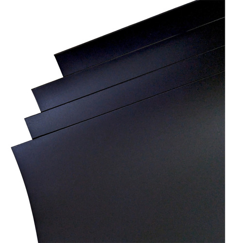 Hojas Magnéticas Láminas Imantadas Carta Color Negro 0.75mm