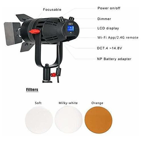 Came-tv Boltzen B-30 Cob Fresnel Led Focalable, 30 W
