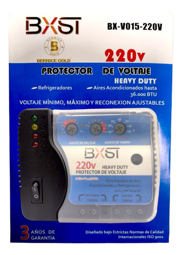 Protector De Voltaje 220v Cable A Cable