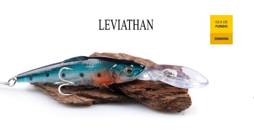 Imagem 2 de 3 de 3 Iscas Artificiais Maruri Leviathan 90, Kit Com 3 Iscas