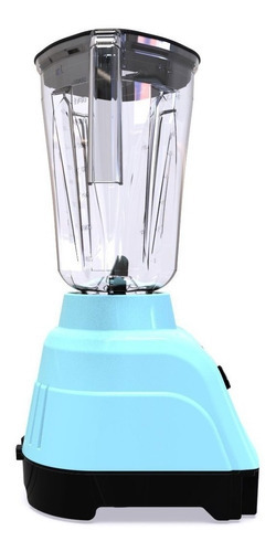 Licuadora 750w Plástico 2l Perilla 3vel Bosstech B3 Celeste Color Azul Pastel