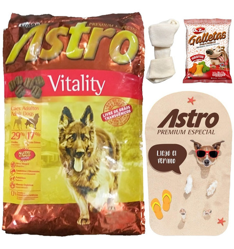 Comida Astro Adulto Vitality 15 Kg + Envío Gratis + Regalo