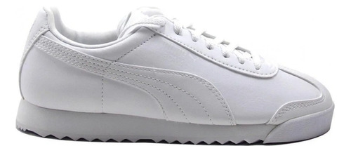 Tenis Puma Roma Basic  White-light Gray