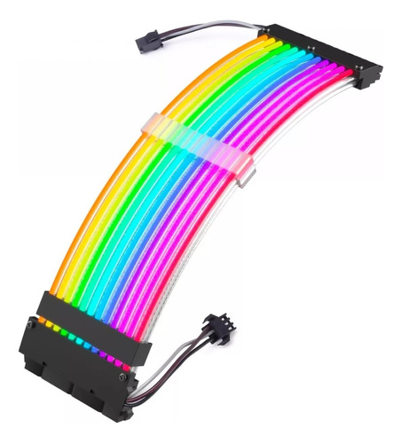 Extensor Rgb Atx 24p Cable Aura Sync Motherboard Gamer