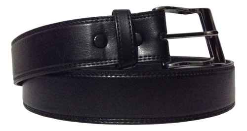 Cinturón Búfalo Color Negro Talla 32-42 Piel 