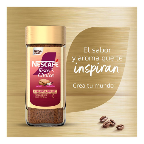 Café Soluble Nescafé Taster's Choice Cinnamon Biscuit 100g
