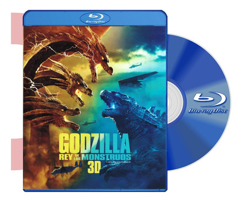 Bluray 3d Godzilla 2 El Rey De Los Montruos