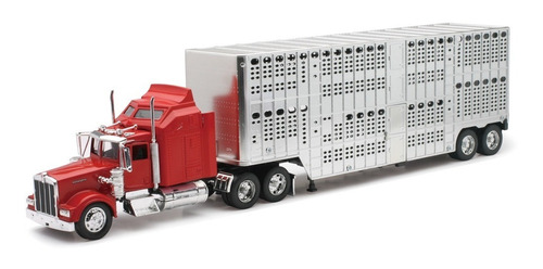 Trailer Kenworth W900  Ganadero - New Ray Escala 1:32