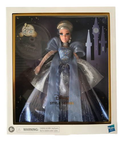 Cenicienta Disney Style Series Princesas Pestañas Grandes (Usado)