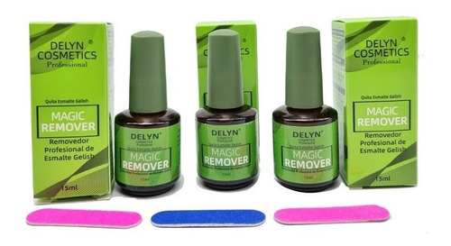 Remover Gel - Quita Gelish / Delyn - 3 Pzas