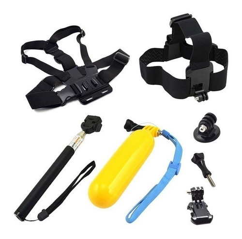Kit Hero 8 7 6 5 3 4 Edition Black Silver Session Gopro 2018
