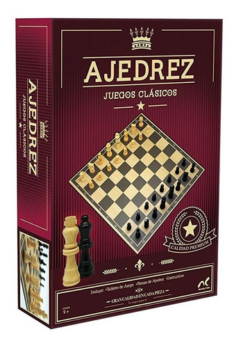Ajedrez Clasico De Lujo