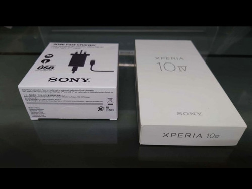 Sony Xperia 10 Iv 128gb/6ram Negro + Sony Fast Charger 30w