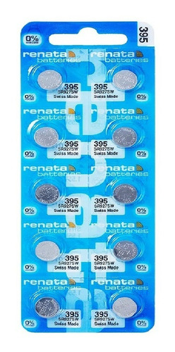 Imagen 3 de 4 de 10 X Pilas Renata 395 Sr927sw Centro De San Martin