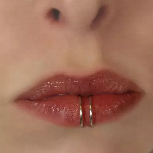 Piercing Clip A Presión Para Labio Y Oreja Set De 3 Unidad