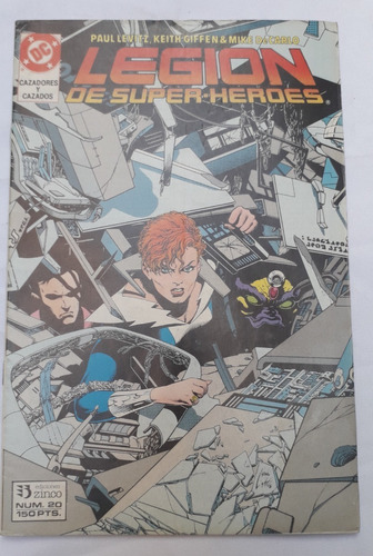 Historieta Comic * Legion De Super Heroes * Nº 20 Zinco