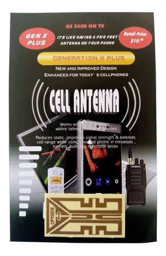 Antena Booster Amplificador Mejora Recepción Señal Celulares