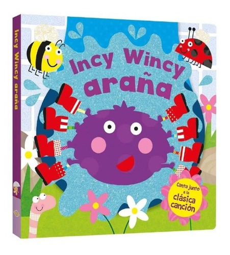 Libro Infantil Incy Wincy Araña, Canción Infantil