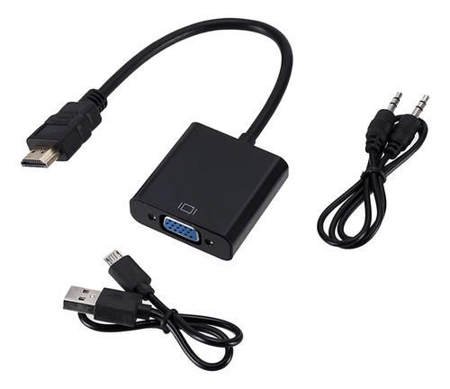 Conversor Hdmi A Vga Convertidor Adaptador