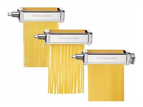 Imagen 3 de 5 de Accesorio Para Batidora Kitchenaid Ksmpra Pastas 3 Rodillos