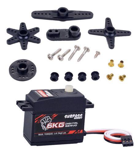 Servomotor Digital Barco S0600p Para Coche Rc .