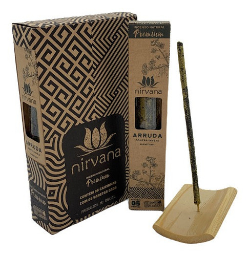 Incenso Nirvana - Linha Premium - Os Aromas Fragrância Arruda