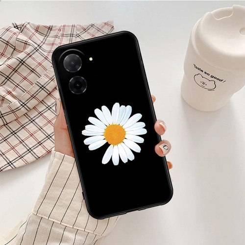 Funda Para Redmi A5 A3x Suave Silicona Crisantemo+mica