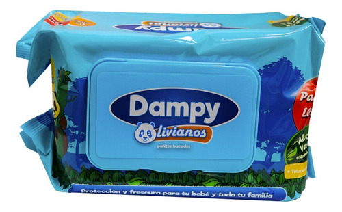 Pañitos Húmedas Dampy X100 - Unidad a $5500