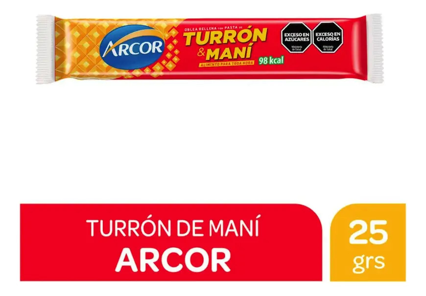 Turrón Arcor 25 gr