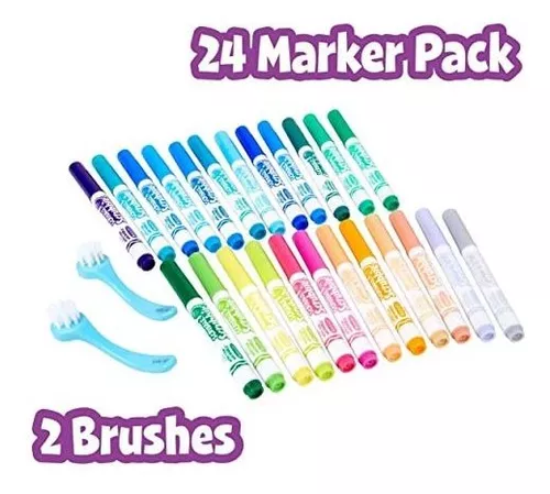 Crayola Scribble Scrubbie Pets Marker Set, 24 Washable Markers for Kids, Gifts for Boys & Girls [ Exclusive]