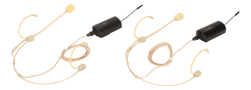 Auriculares Inalámbricos Lavalier Con Transmisor Y Receptor