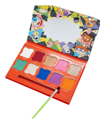 Sombras De Ojos Nickelodeon (10 Tonos) Paleta