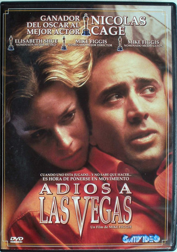 Dvd - Adios A Las Vegas - Nicolas Cage - Elisabeth Shue