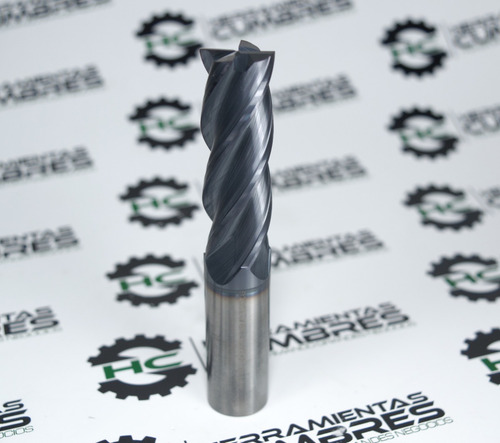 Cortador Vertical End Mill De 3/4 Plano De 4 Filos Aitin