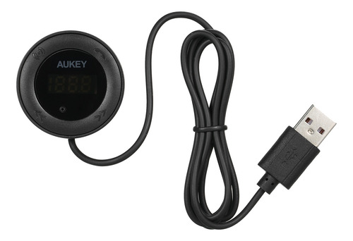 Transmisor Inalámbrico De Fm En El Coche De Aukey, Audio Ina