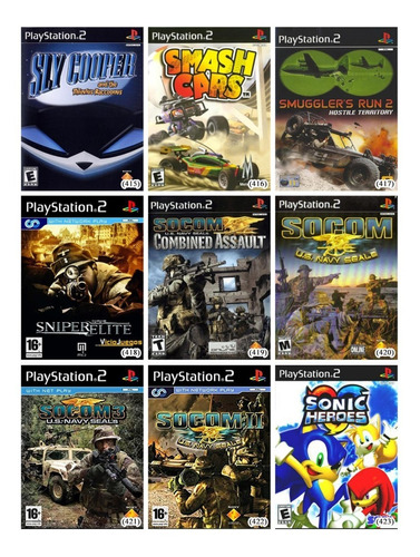 Descargar juegos para ps2 en formato iso region ntsc y pal, en español en 1 link de descarga directa. Juegos De 2 Ps2 - Juegos Para Playstation 2 Ps2 Excelente Calidad 5 7 Mercado Libre
