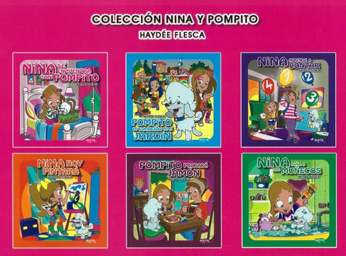 Imagen 3 de 4 de Nina Se Encuentra Con Pompito - Libro - Haydee Flesca