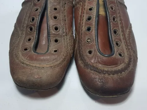 Botines antiguos de outlet futbol