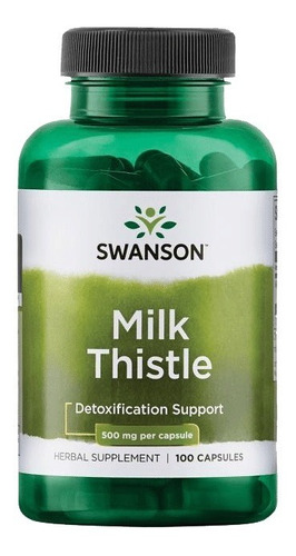 Milk Thistle (silimarina Protector Hepatico) Swanson 100 Cap