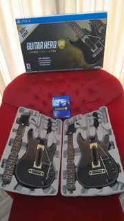 Guitarras Ps4 Guitar Hero Live Combo Pack Play Station 4