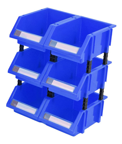 Organizador De Caja De Herramientas De Contenedor De Azul