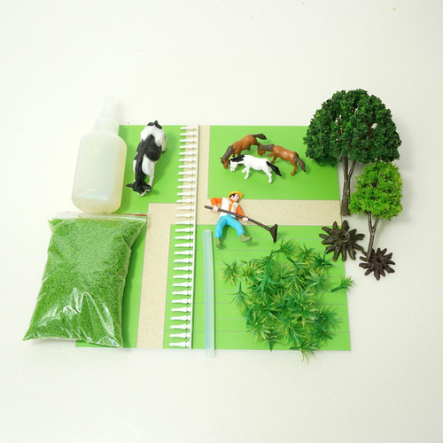 Paisaje De Árboles De Jardín, Kit De Bricolaje, Educativo