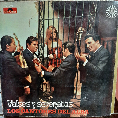 Vinilo Los Cantores Del Alba Valses Y Serenatas F3