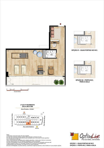 Sala Comercial Para Venda, Jardim Botânico, Rio De Janeiro - Sa2764. - Sa2764-inc