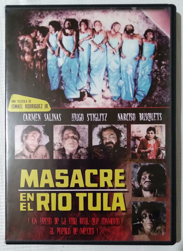 Dvd Masacre En El Rio Tula Carmen Salinas Seminuevo (Usado)