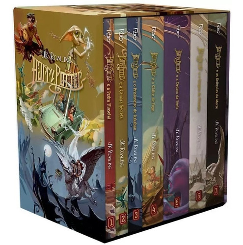 Box Harry Potter Edição Tradicional 7 Livros- Série Completa