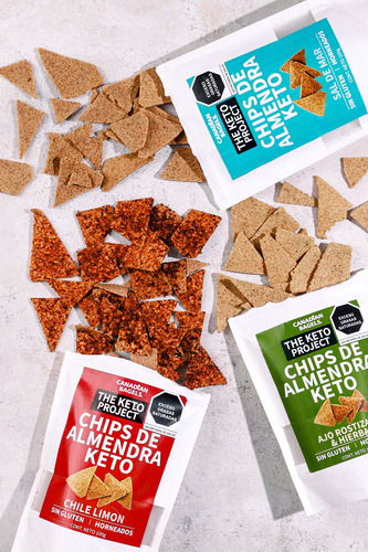 Chips De Almendra Keto Chile Limón 100g Sin Gluten Snack