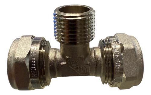 Tee Macho 1/2x1/2 Nptm Pe-al-pe Gas Iusa 616458