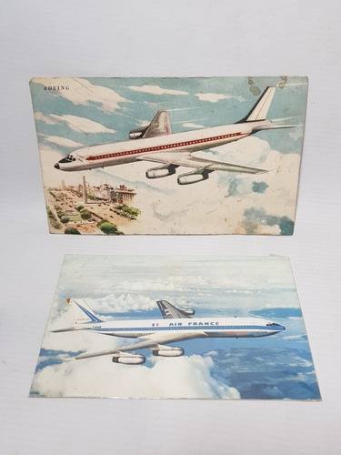 Antiguas Postales Air France Lote X 2 Mag 57367