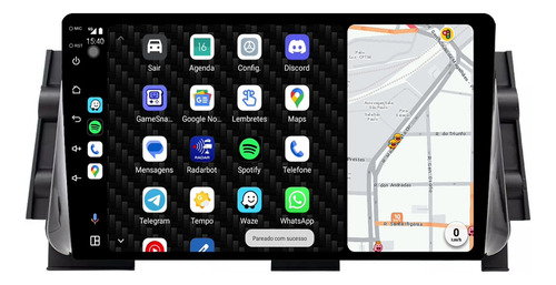 Multimidia Kicks 17/22 9p Android Carplay 2/32gb
